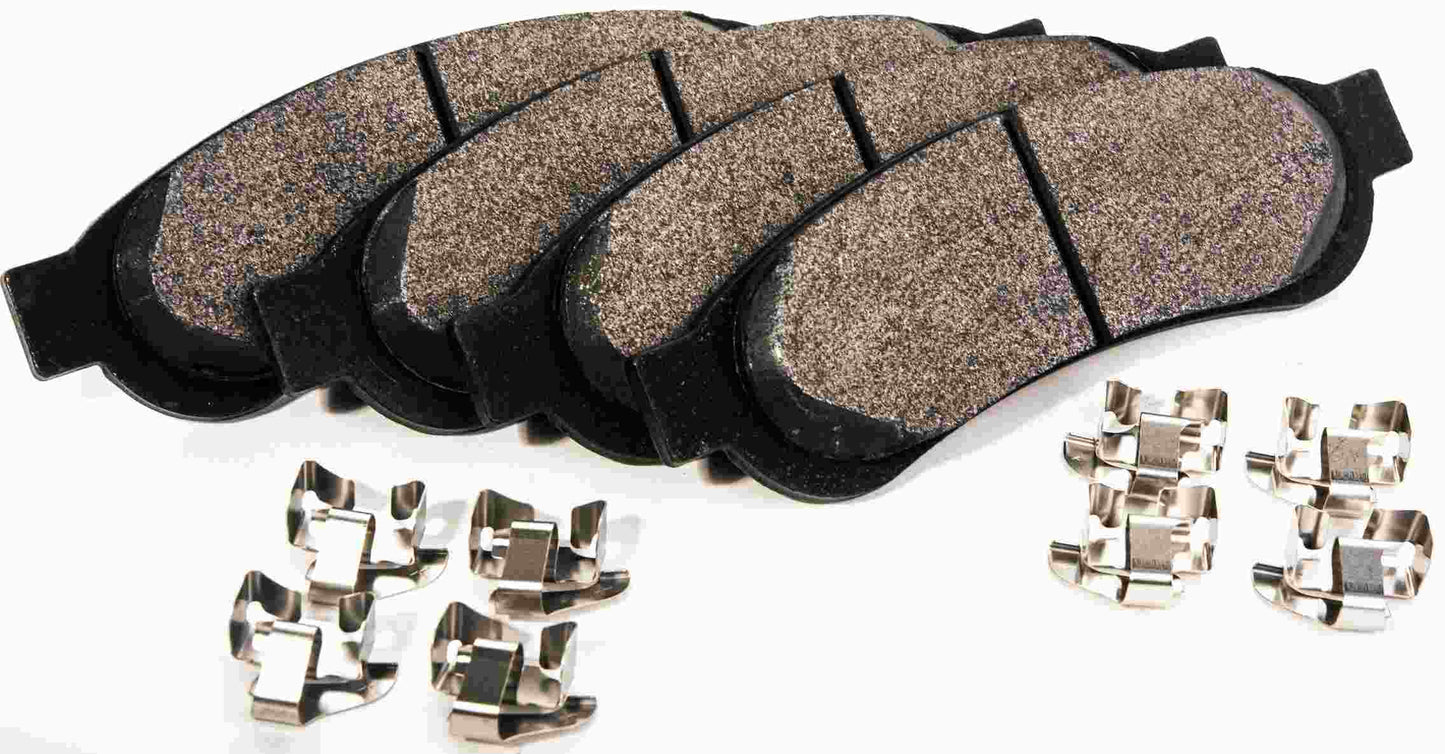 Angle View of Rear Disc Brake Pad Set PERFORMANCE 1334.11