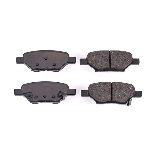 Front View of Rear Disc Brake Pad Set POWERSTOP 16-1033