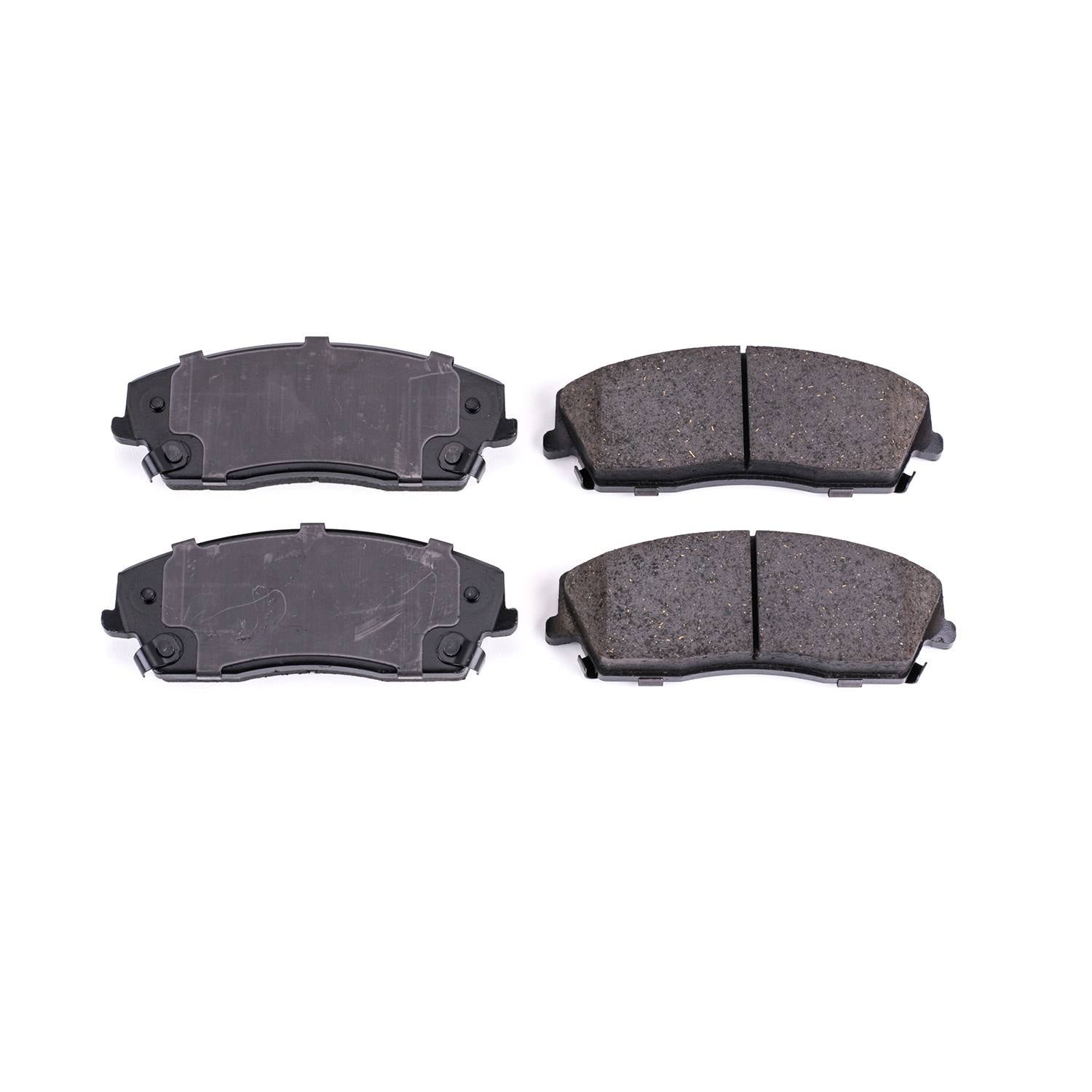 Front View of Front Disc Brake Pad Set POWERSTOP 16-1056