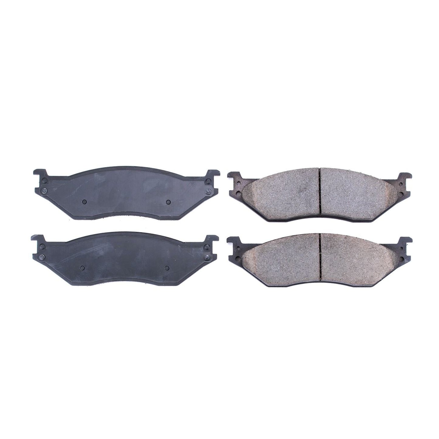 Front View of Rear Disc Brake Pad Set POWERSTOP 16-1066