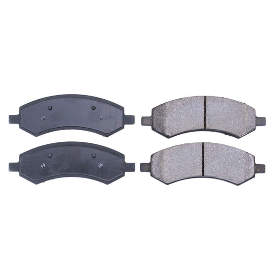 Front View of Front Disc Brake Pad Set POWERSTOP 16-1084