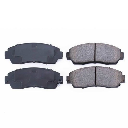 Front View of Front Disc Brake Pad Set POWERSTOP 16-1089