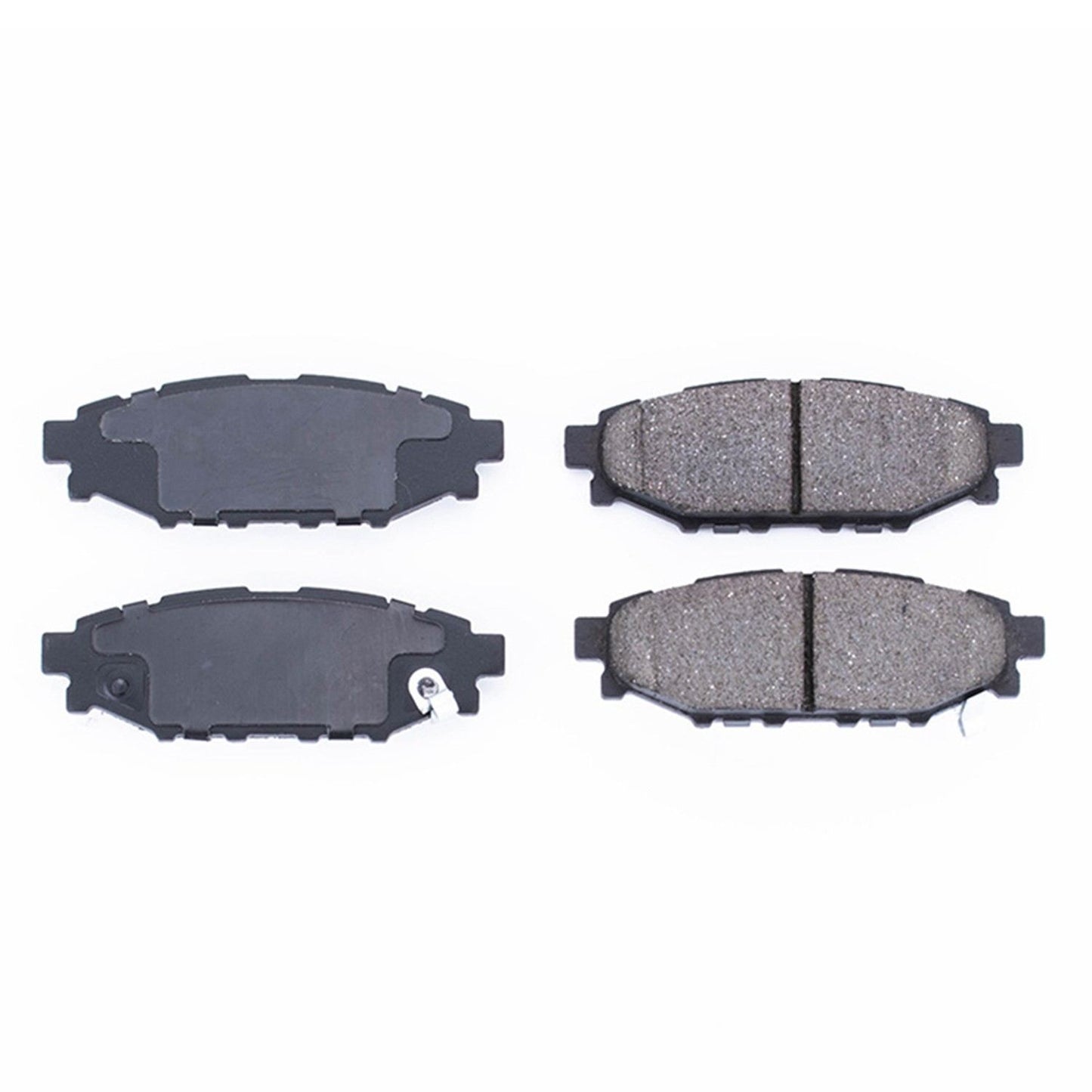 Front View of Rear Disc Brake Pad Set POWERSTOP 16-1114