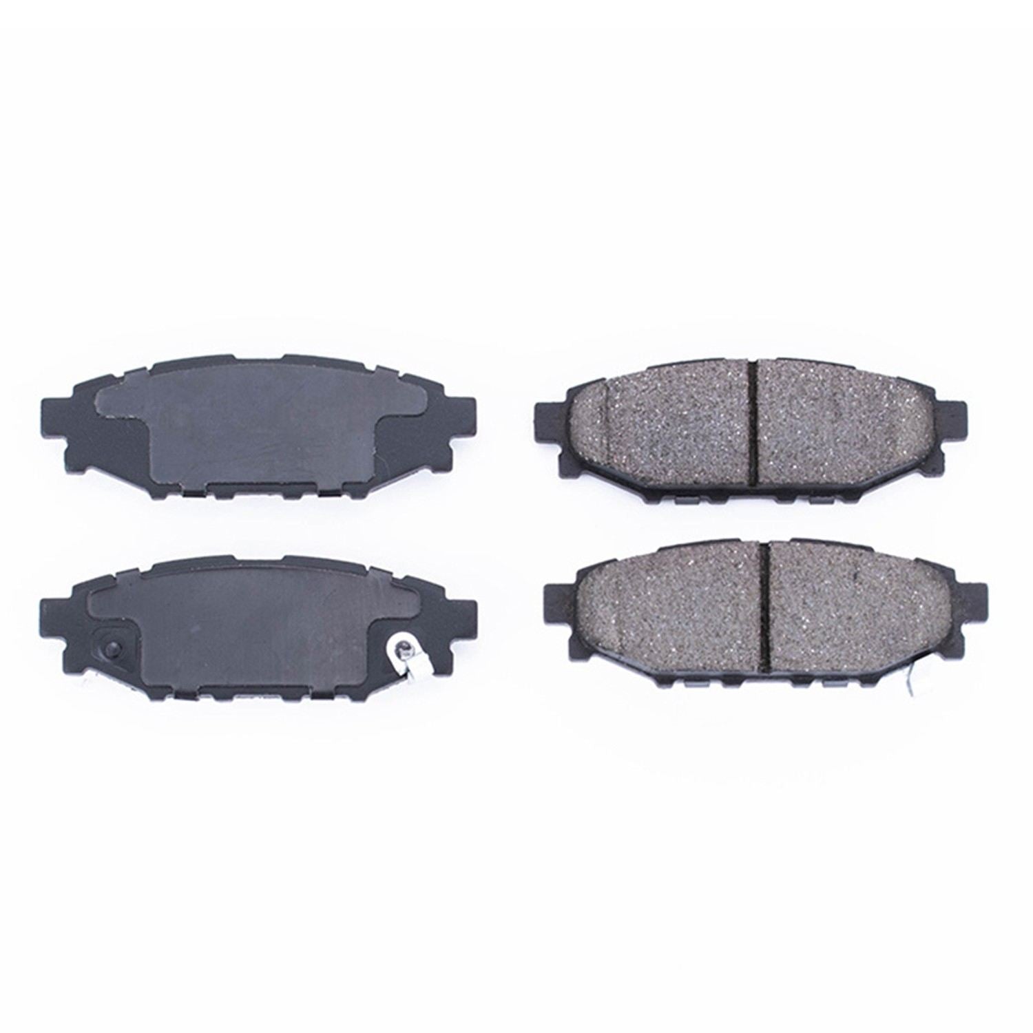 Front View of Rear Disc Brake Pad Set POWERSTOP 16-1114