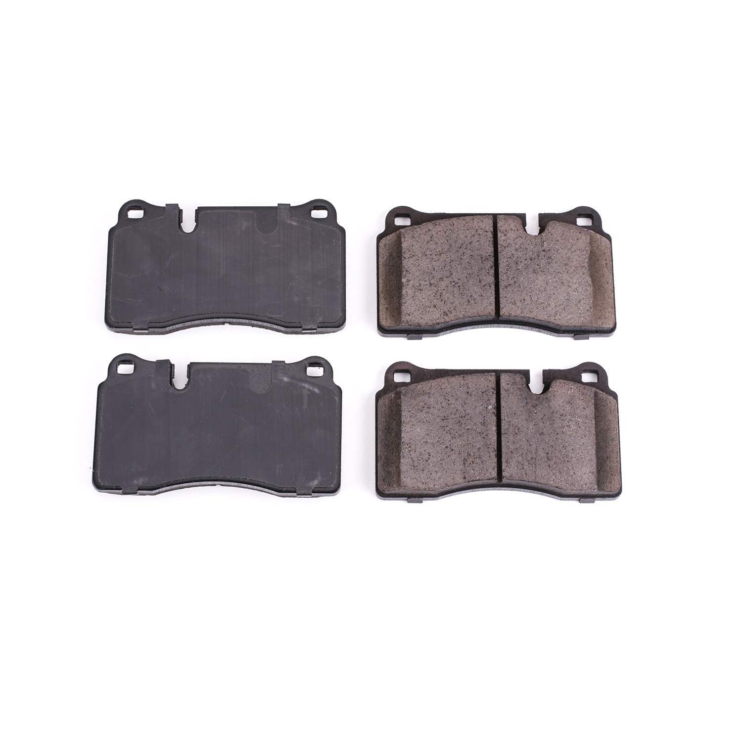 Front View of Front Disc Brake Pad Set POWERSTOP 16-1165