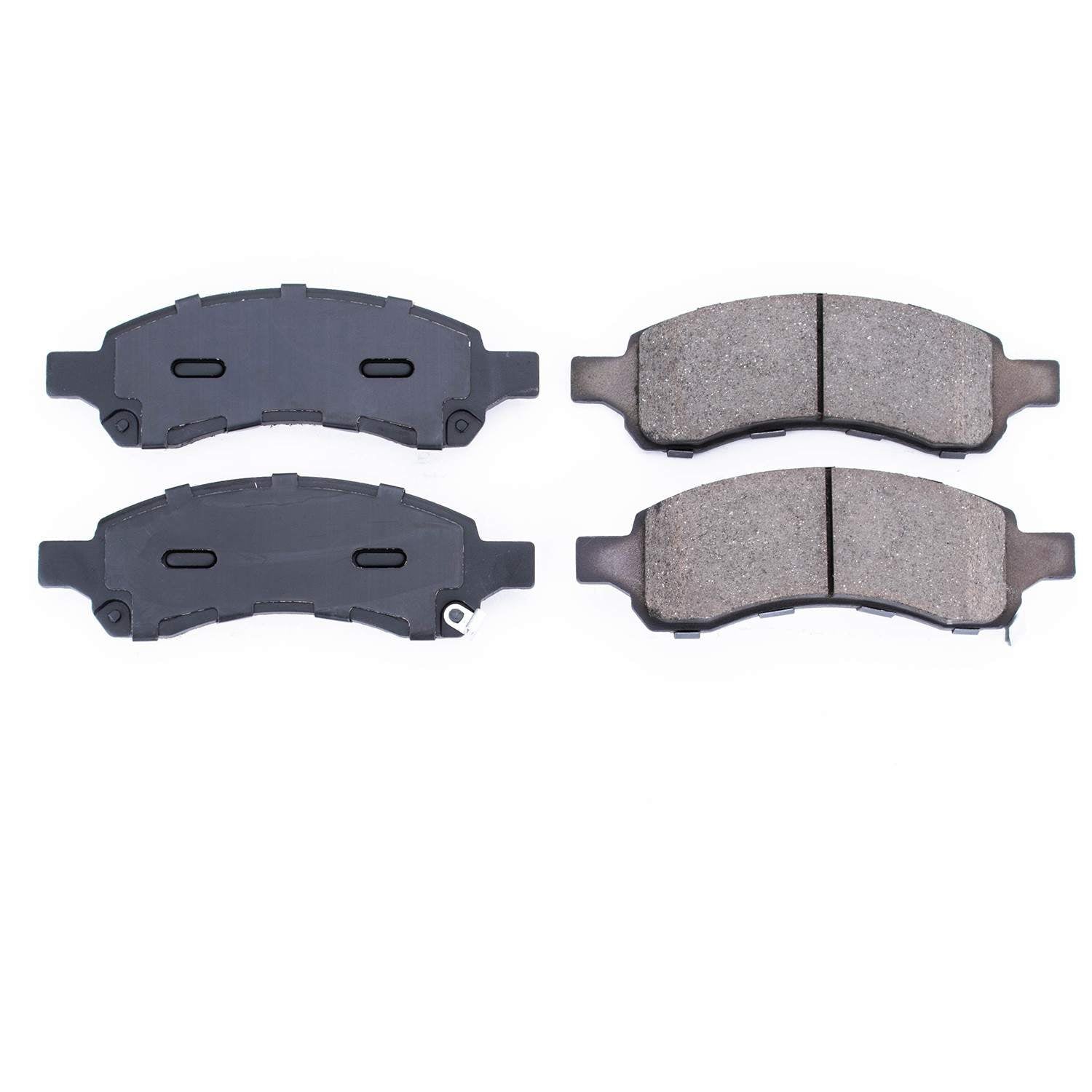 Front View of Front Disc Brake Pad Set POWERSTOP 16-1169A