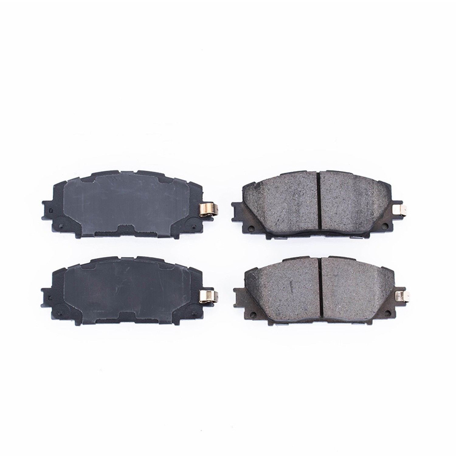 Front View of Front Disc Brake Pad Set POWERSTOP 16-1184A