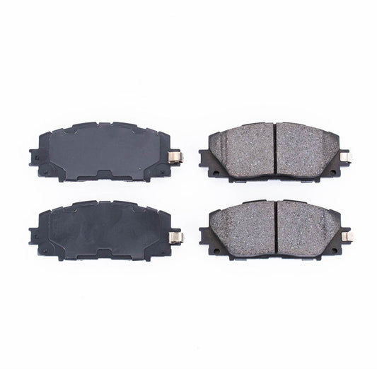 Front View of Front Disc Brake Pad Set POWERSTOP 16-1184