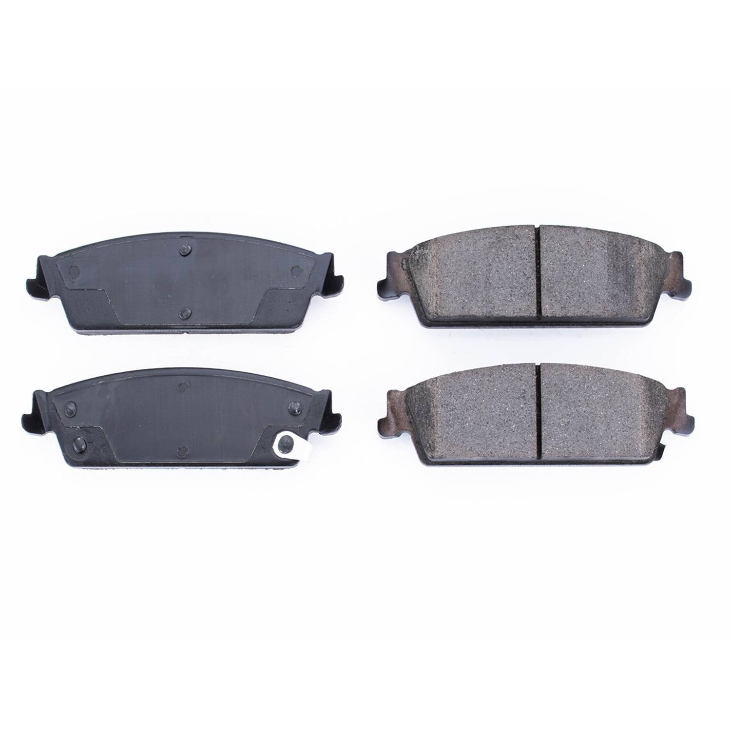 Front View of Rear Disc Brake Pad Set POWERSTOP 16-1194