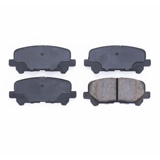 Front View of Rear Disc Brake Pad Set POWERSTOP 16-1281