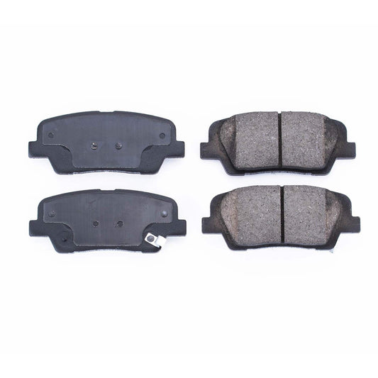 Front View of Rear Disc Brake Pad Set POWERSTOP 16-1284