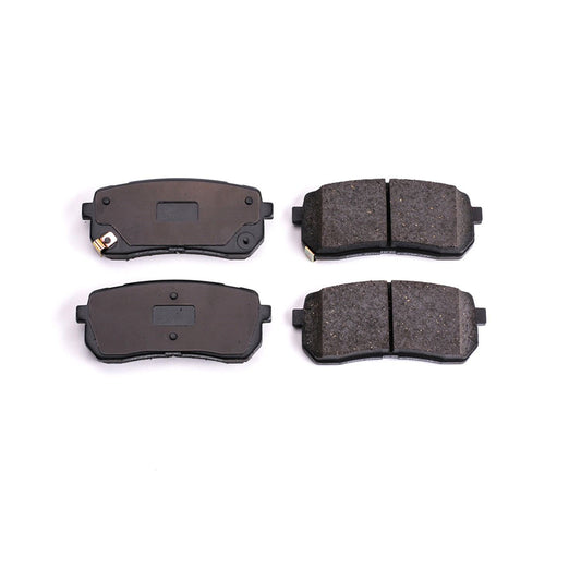 Front View of Rear Disc Brake Pad Set POWERSTOP 16-1302