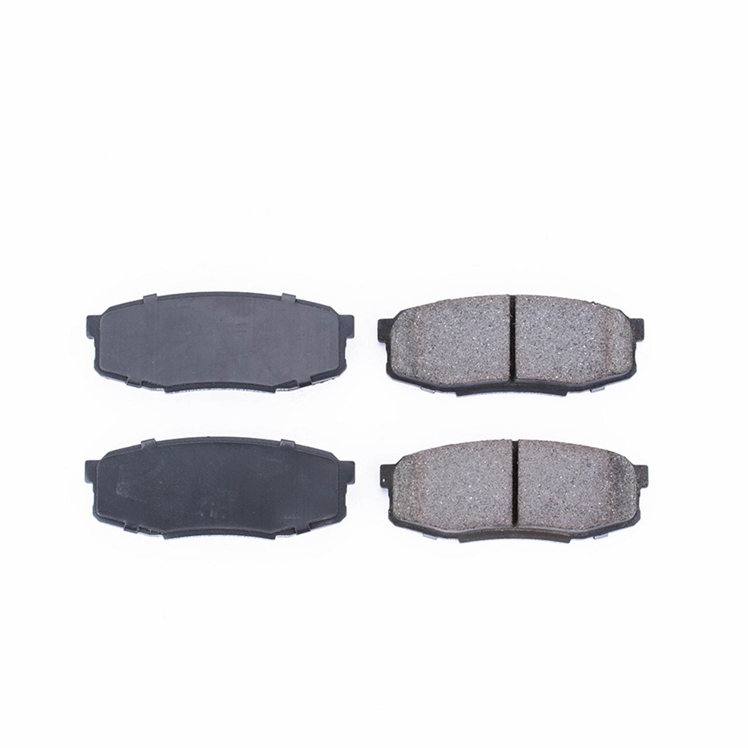 Front View of Rear Disc Brake Pad Set POWERSTOP 16-1304