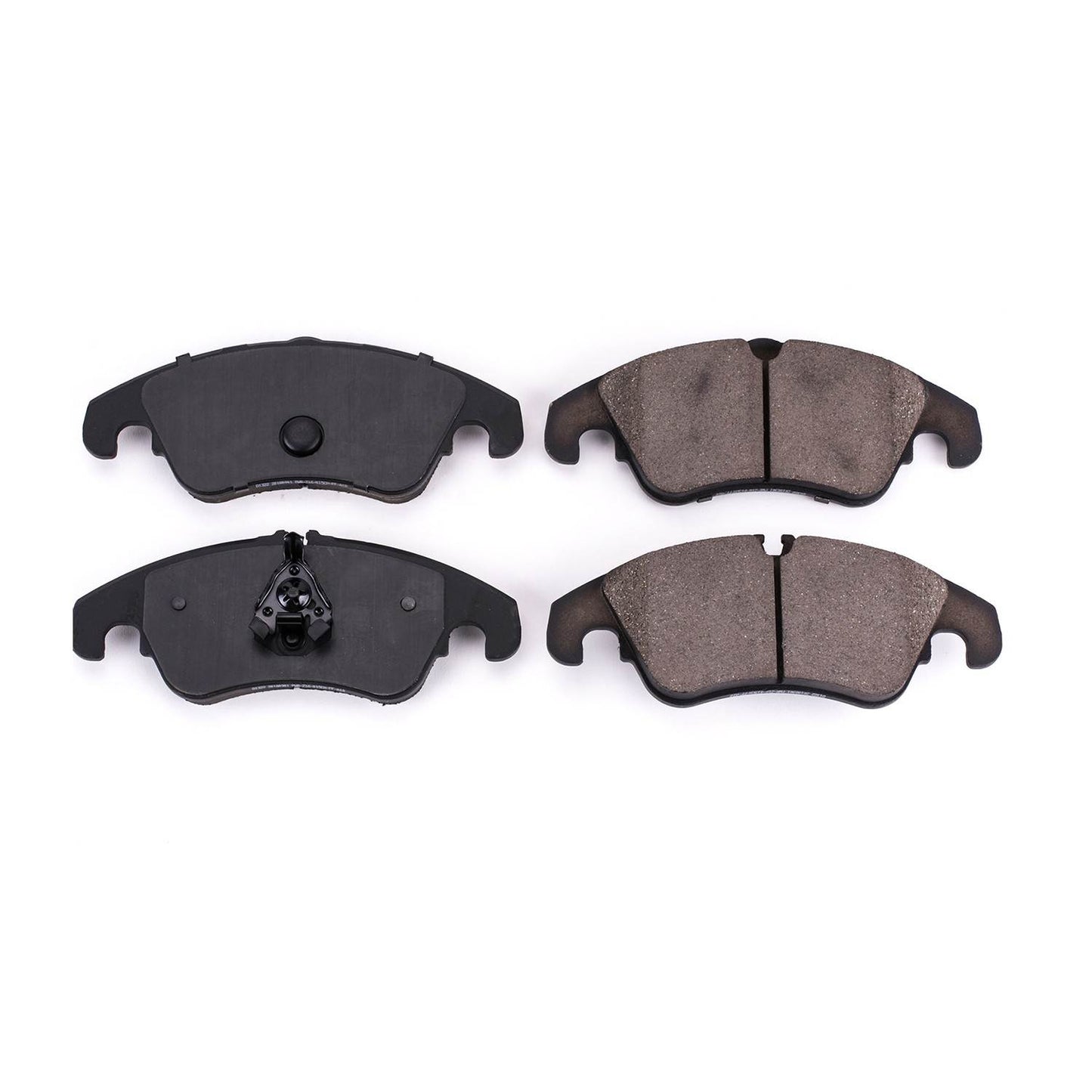 Front View of Front Disc Brake Pad Set POWERSTOP 16-1322