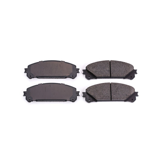 Front View of Front Disc Brake Pad Set POWERSTOP 16-1324