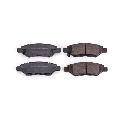 Front View of Rear Disc Brake Pad Set POWERSTOP 16-1337