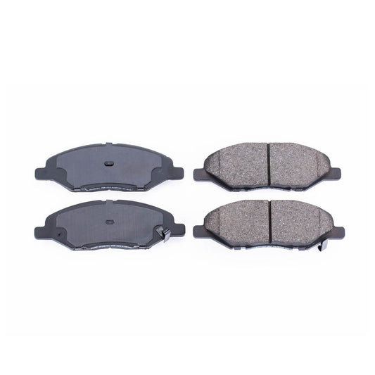 Front View of Front Disc Brake Pad Set POWERSTOP 16-1345