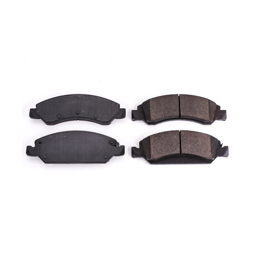 Front View of Front Disc Brake Pad Set POWERSTOP 16-1367