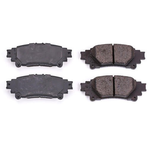 Front View of Rear Disc Brake Pad Set POWERSTOP 16-1391A