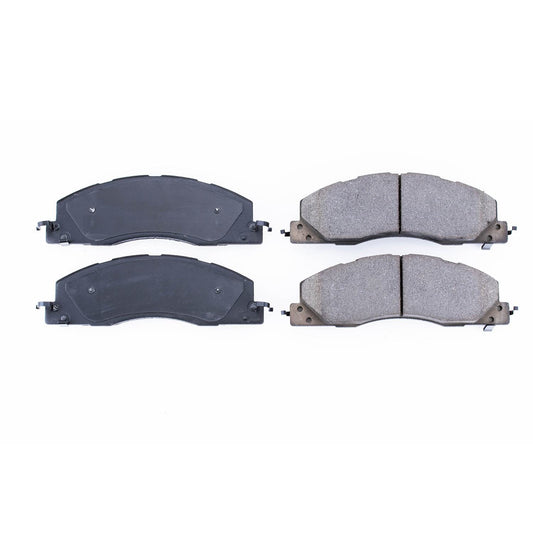 Front View of Front Disc Brake Pad Set POWERSTOP 16-1399