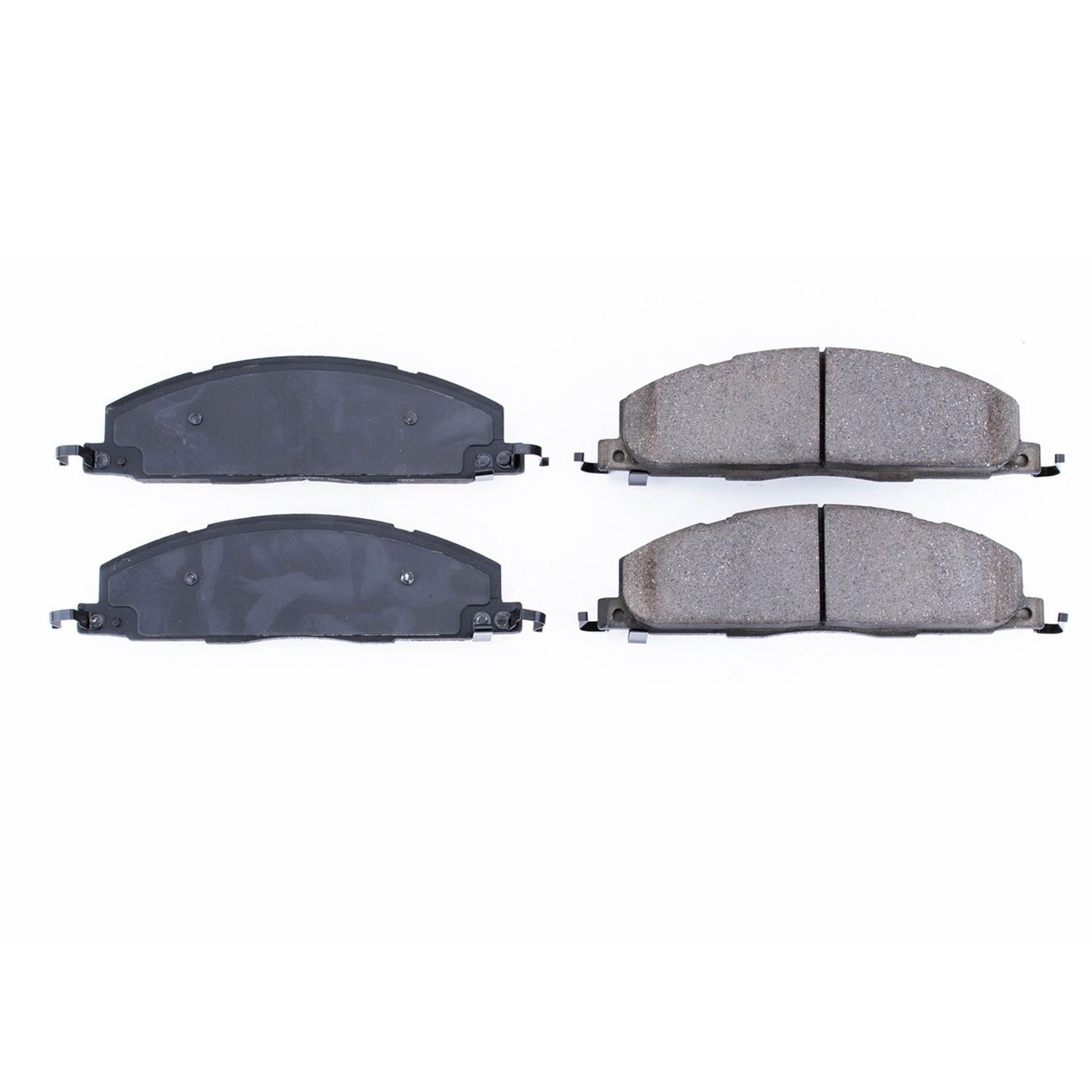 Front View of Rear Disc Brake Pad Set POWERSTOP 16-1400