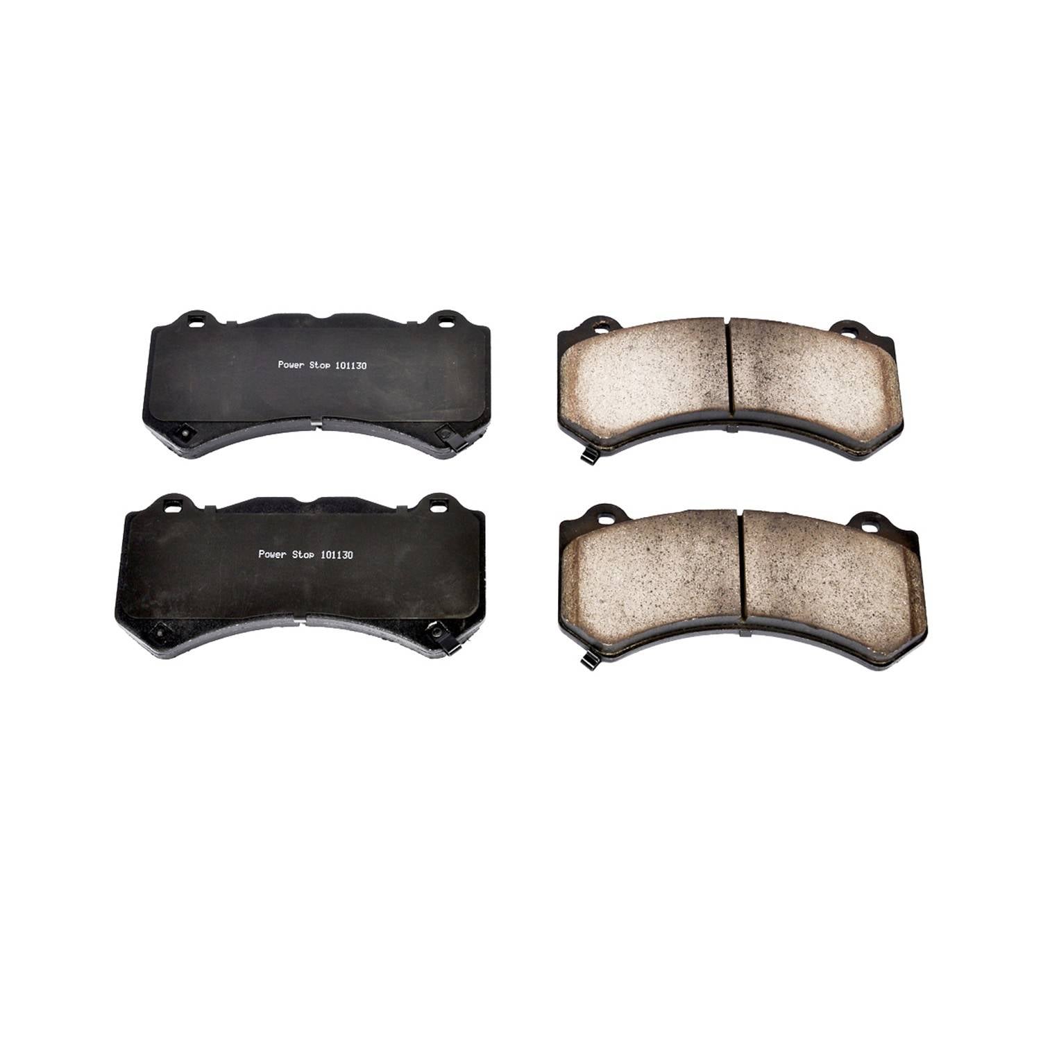 Front View of Front Disc Brake Pad Set POWERSTOP 16-1405