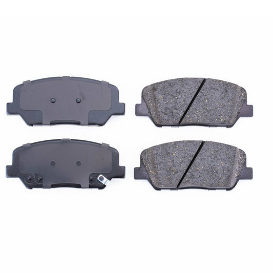 Front View of Front Disc Brake Pad Set POWERSTOP 16-1413