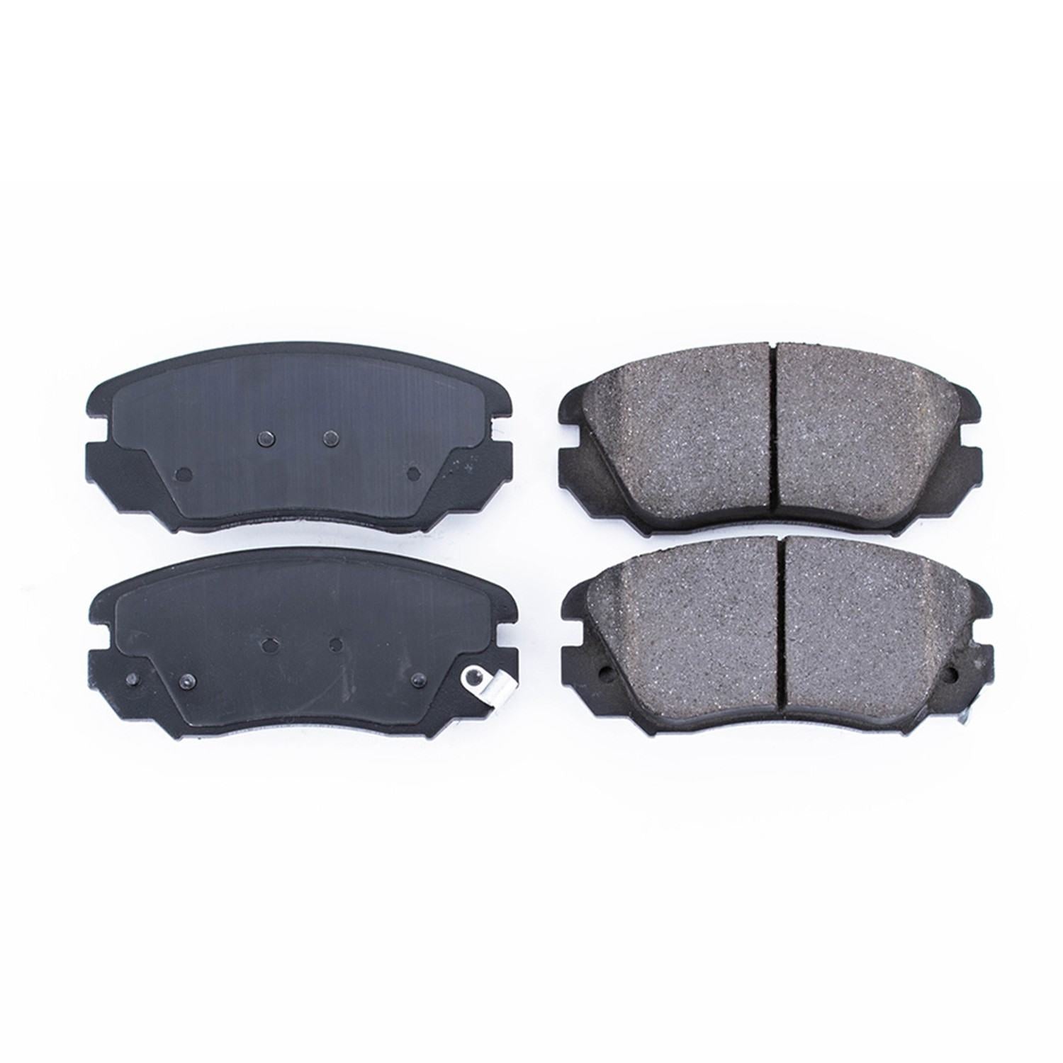 Front View of Front Disc Brake Pad Set POWERSTOP 16-1421