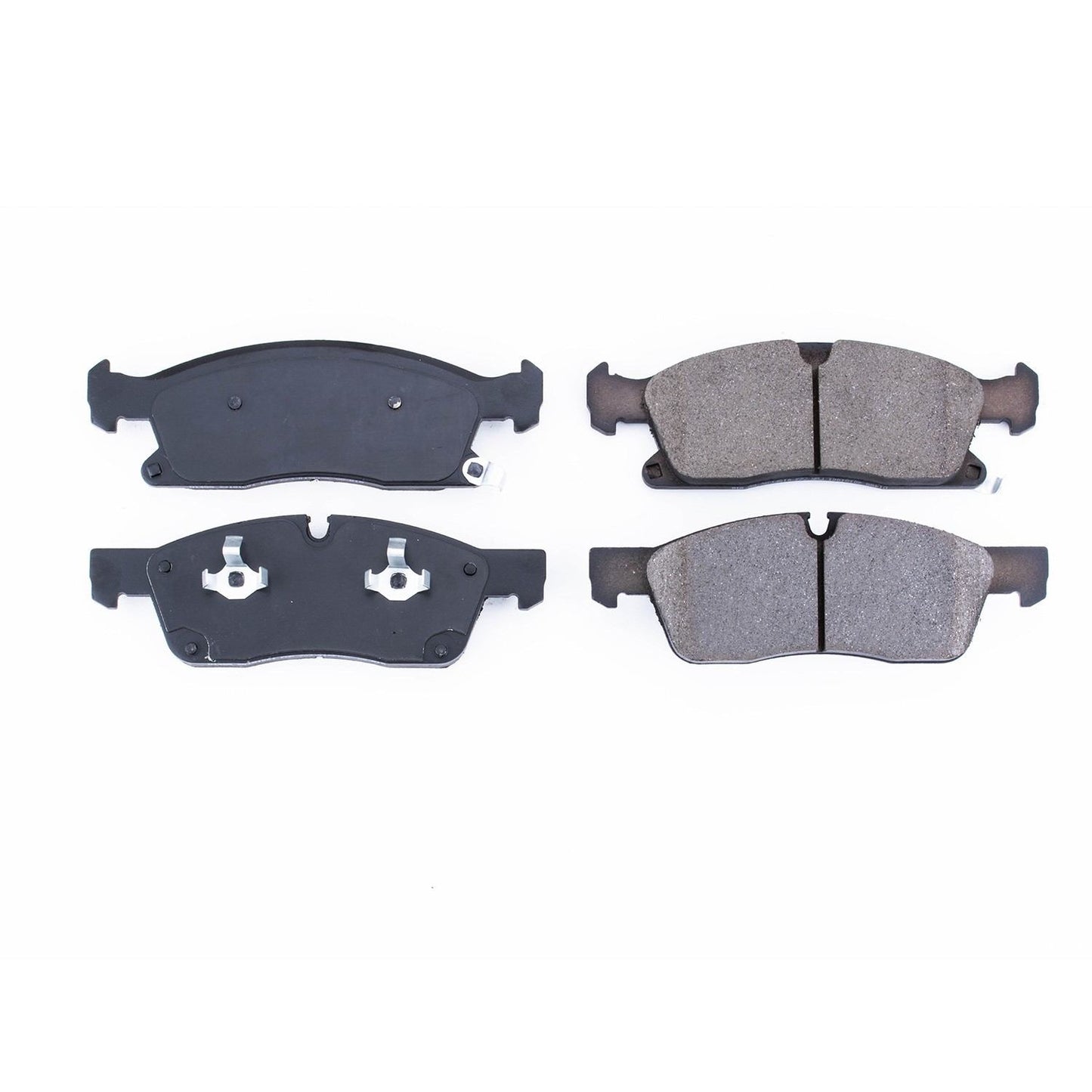 Front View of Front Disc Brake Pad Set POWERSTOP 16-1455