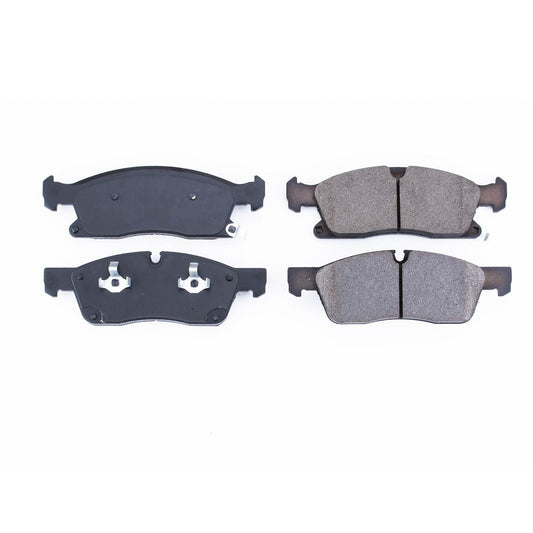 Front View of Front Disc Brake Pad Set POWERSTOP 16-1455