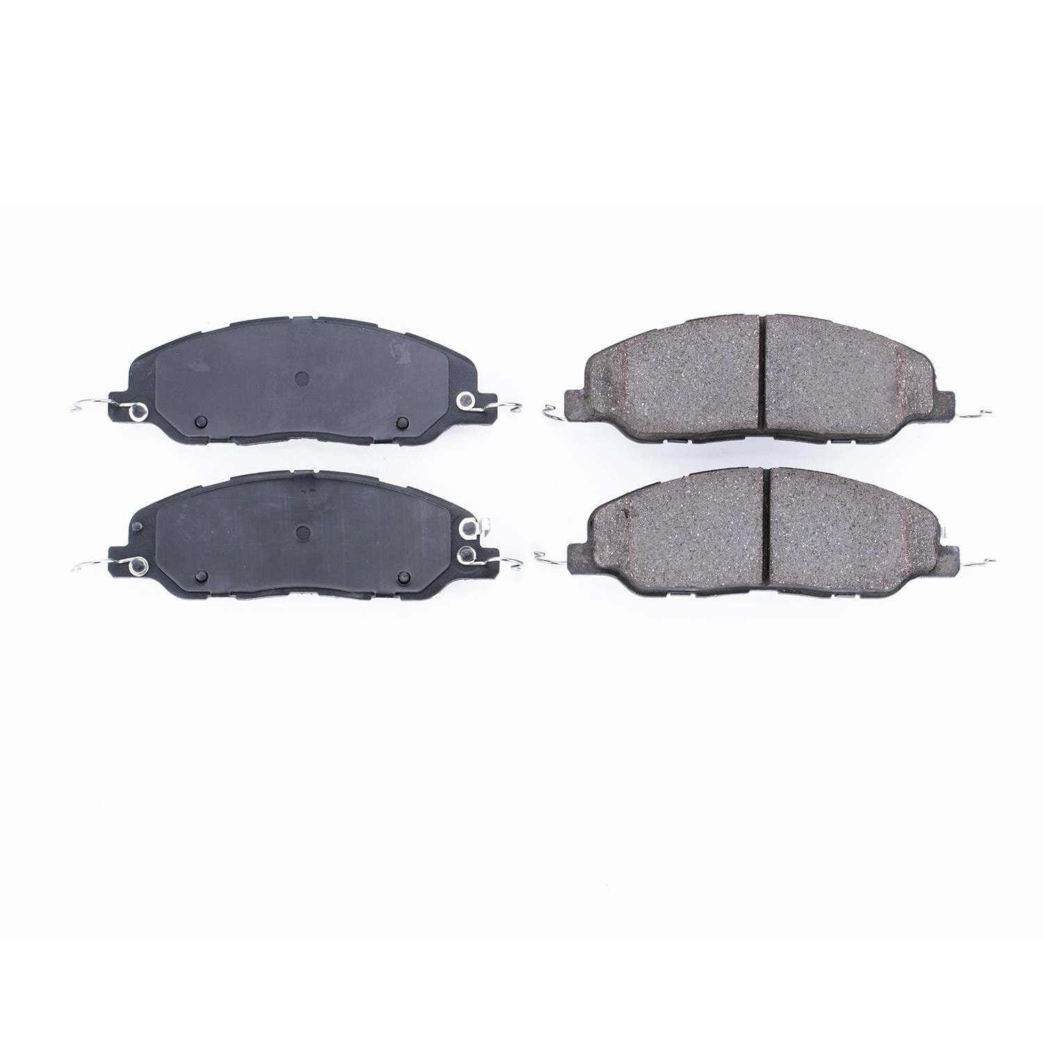 Front View of Front Disc Brake Pad Set POWERSTOP 16-1463