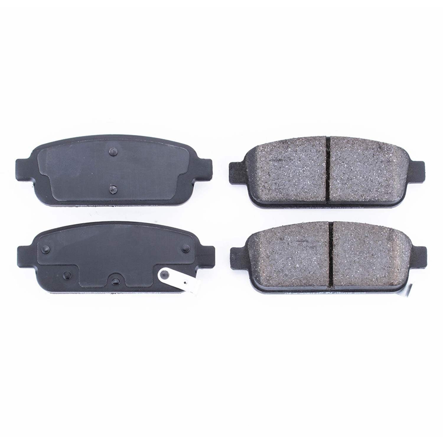 Front View of Rear Disc Brake Pad Set POWERSTOP 16-1468