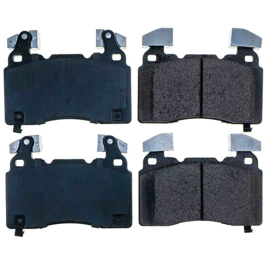 Front View of Front Disc Brake Pad Set POWERSTOP 16-1474A