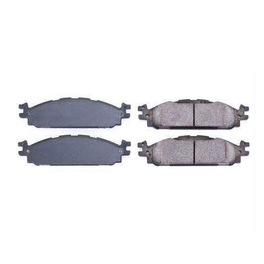 Front View of Front Disc Brake Pad Set POWERSTOP 16-1508