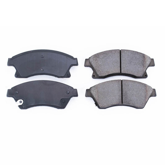 Front View of Front Disc Brake Pad Set POWERSTOP 16-1522