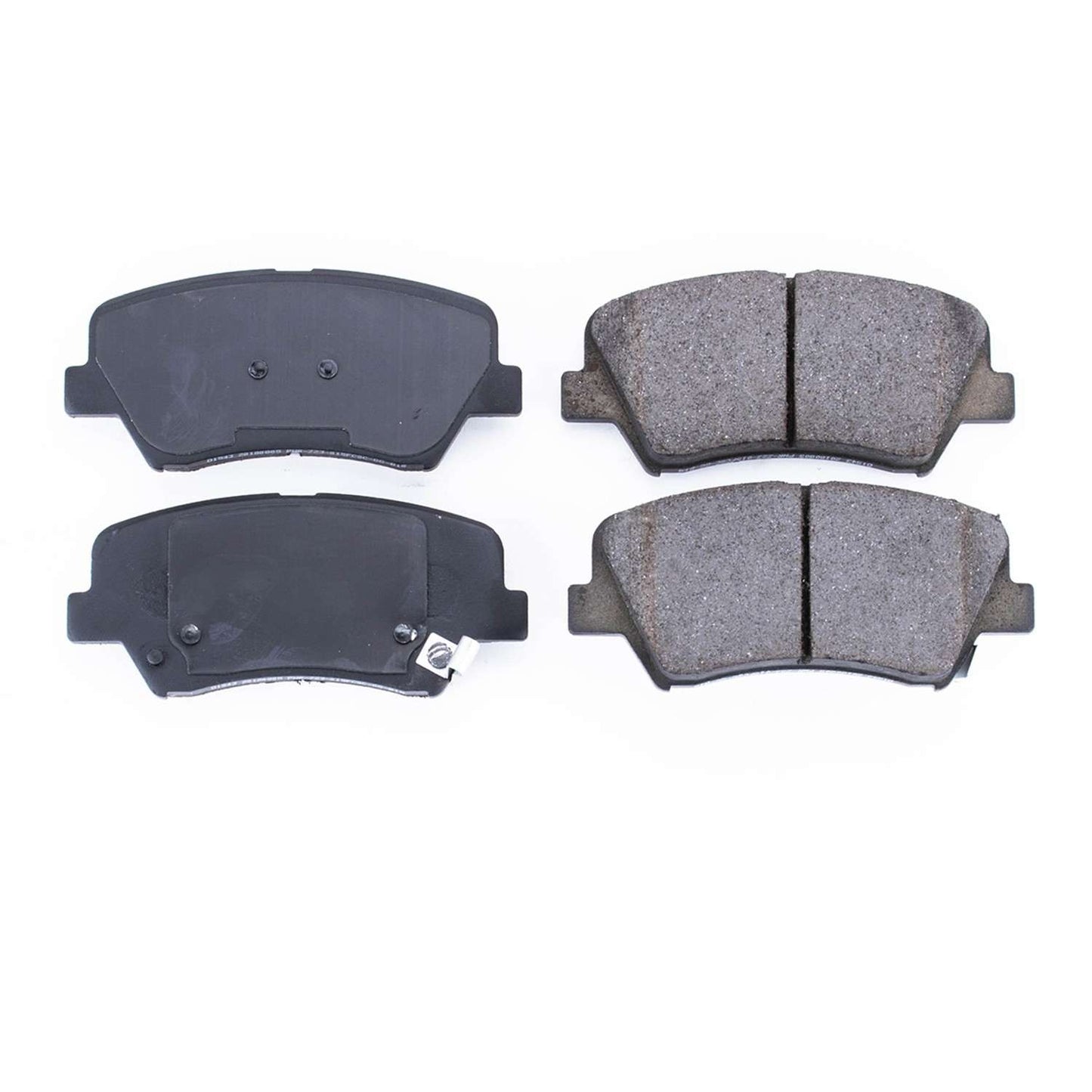 Front View of Front Disc Brake Pad Set POWERSTOP 16-1543