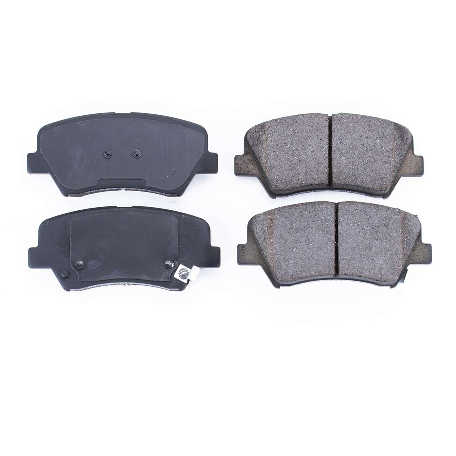 Front View of Front Disc Brake Pad Set POWERSTOP 16-1543