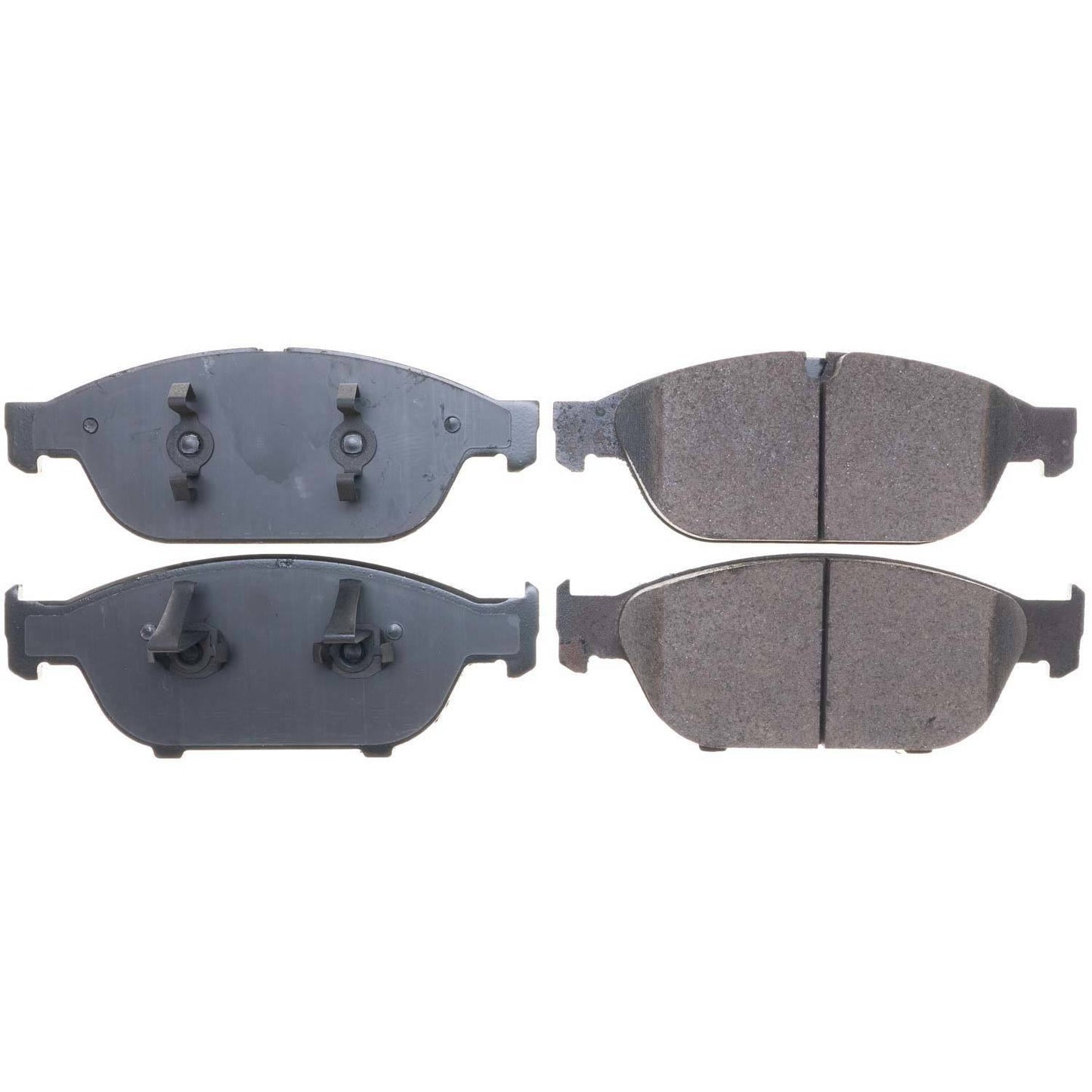 Front View of Front Disc Brake Pad Set POWERSTOP 16-1549