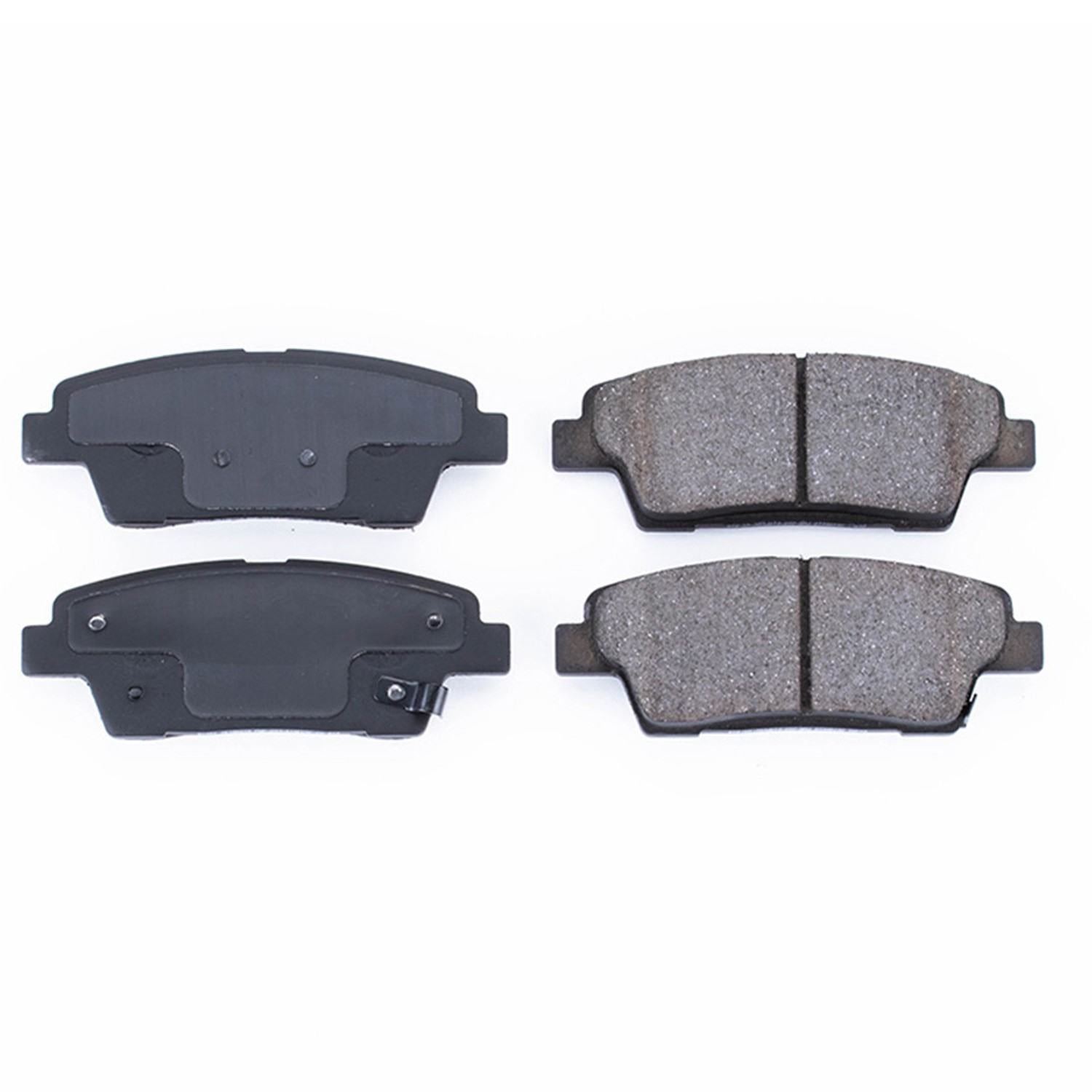 Front View of Rear Disc Brake Pad Set POWERSTOP 16-1551