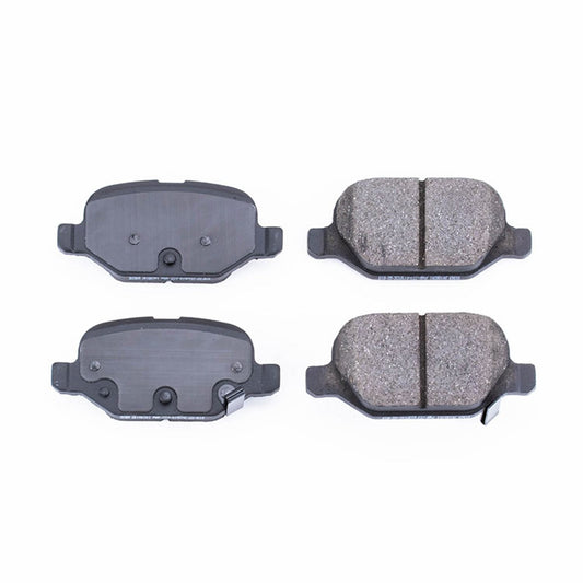 Front View of Rear Disc Brake Pad Set POWERSTOP 16-1569