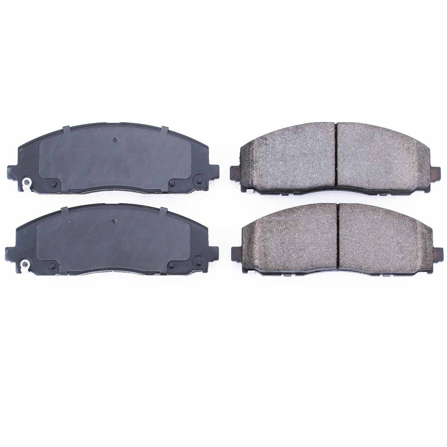 Front View of Front Disc Brake Pad Set POWERSTOP 16-1589