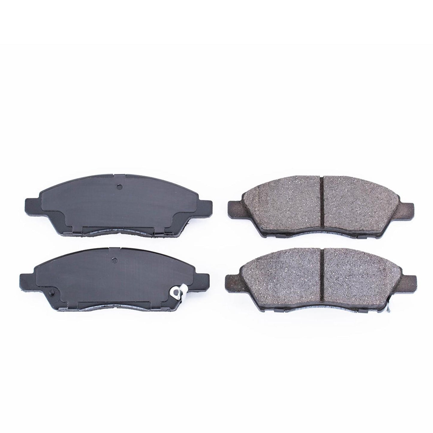 Front View of Front Disc Brake Pad Set POWERSTOP 16-1592