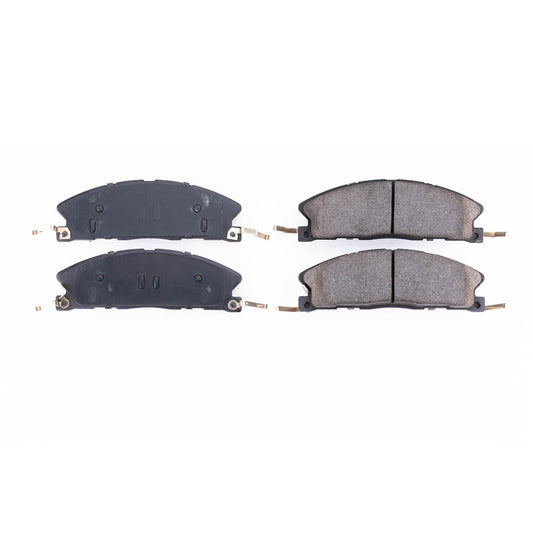 Front View of Front Disc Brake Pad Set POWERSTOP 16-1611