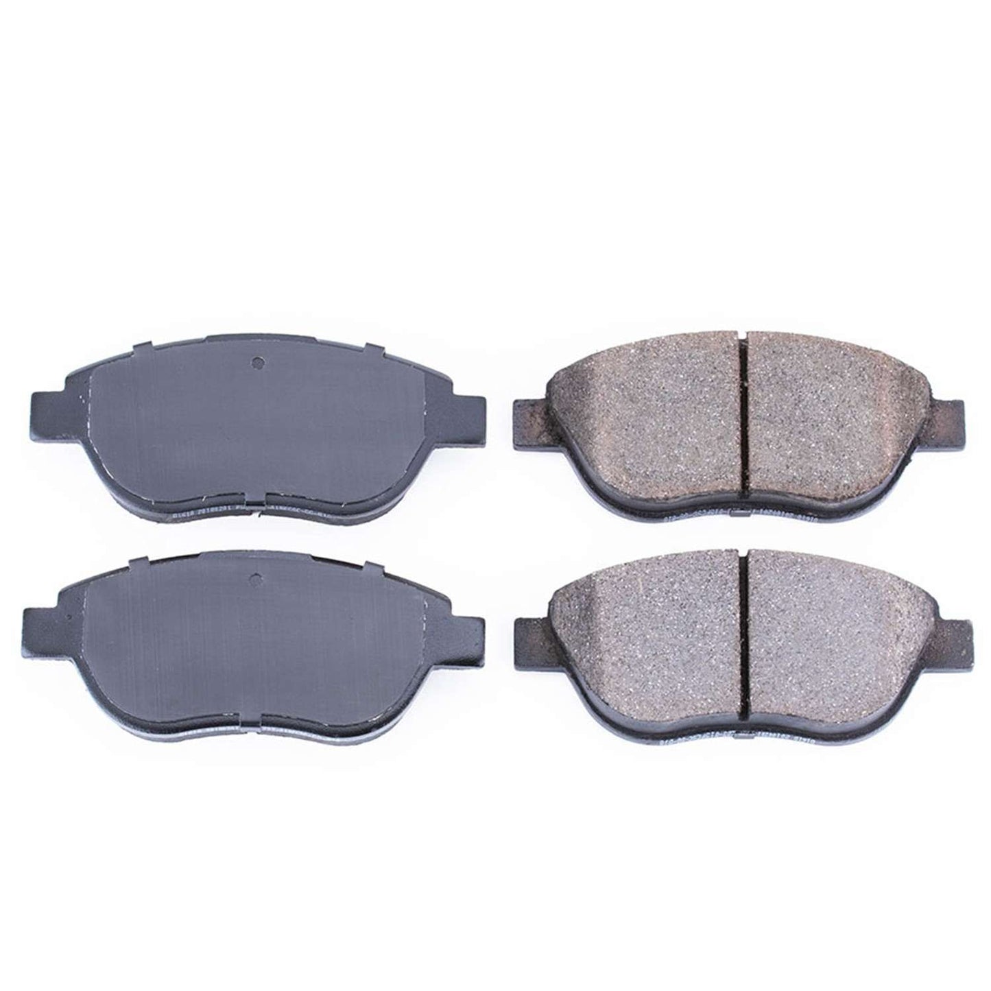 Front View of Front Disc Brake Pad Set POWERSTOP 16-1618