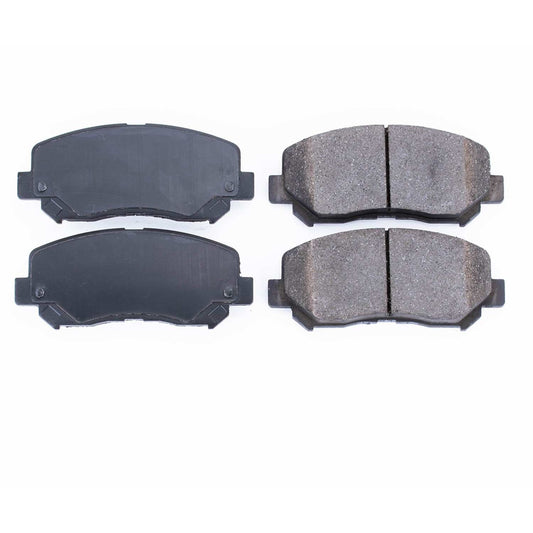 Front View of Front Disc Brake Pad Set POWERSTOP 16-1640