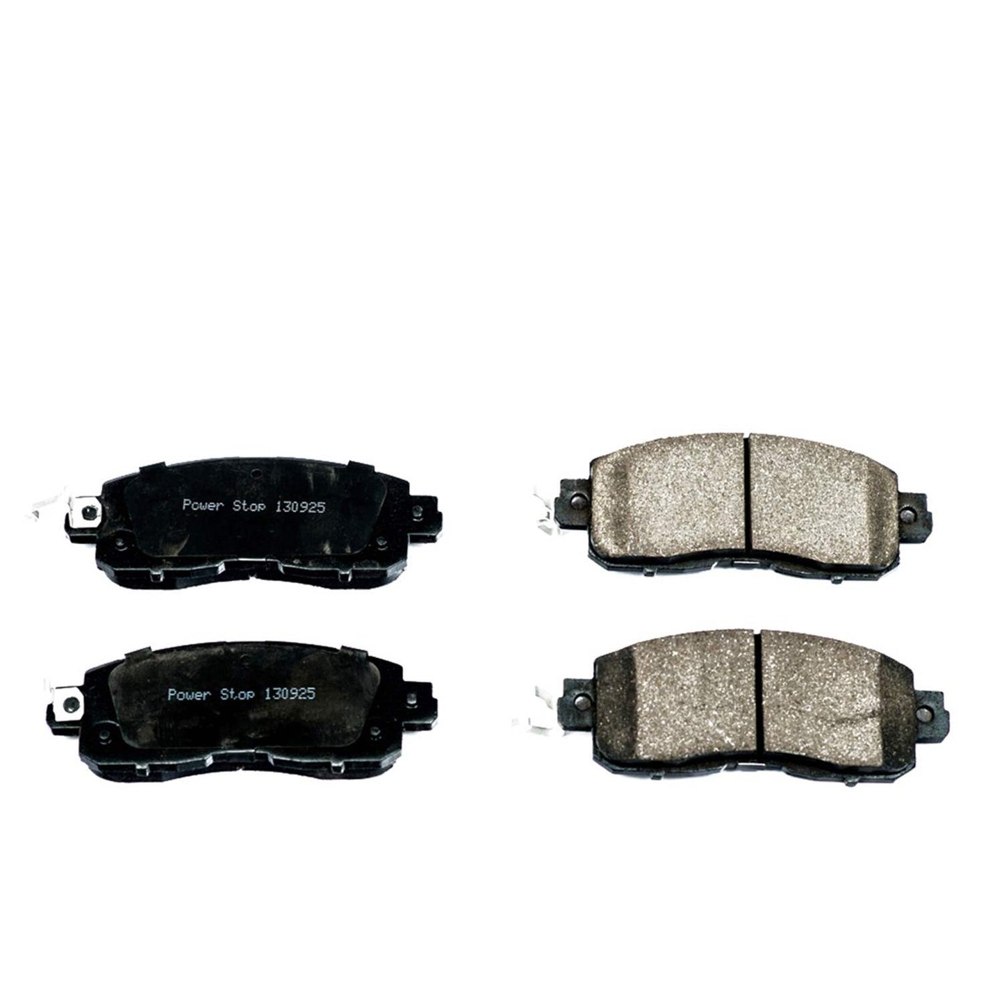 Front View of Front Disc Brake Pad Set POWERSTOP 16-1650