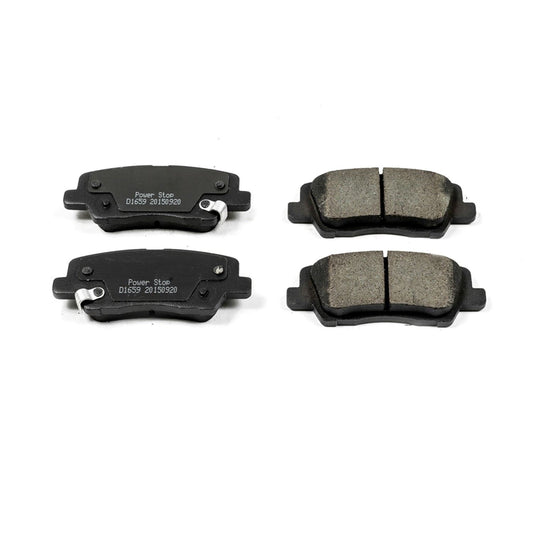 Front View of Rear Disc Brake Pad Set POWERSTOP 16-1659