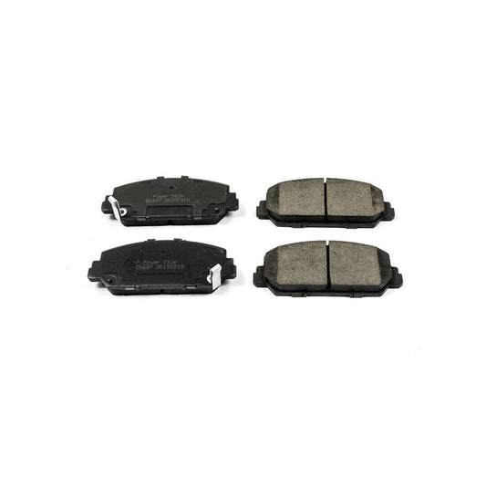 Front View of Front Disc Brake Pad Set POWERSTOP 16-1697