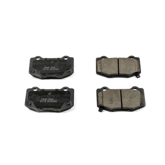 Front View of Rear Disc Brake Pad Set POWERSTOP 16-1718