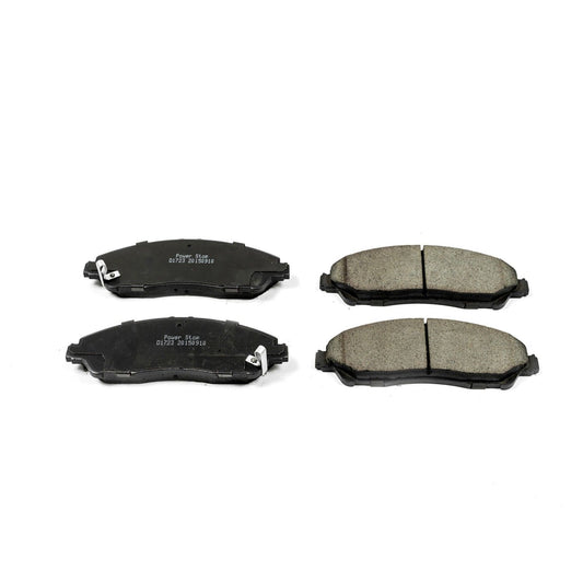 Front View of Front Disc Brake Pad Set POWERSTOP 16-1723